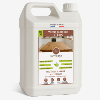 Table Wood Varnish – VTB500 | Protective Clear Finish