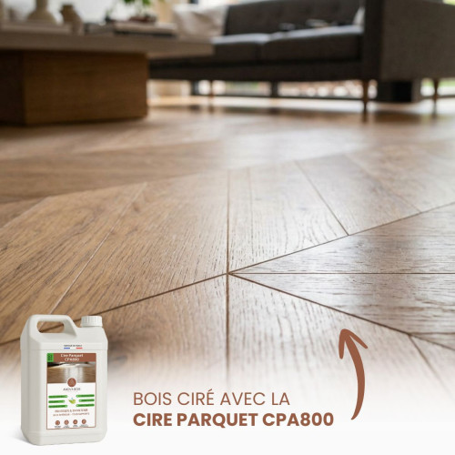 Cire végétale liquide CPA800 - Cire pour parquet bois incolore