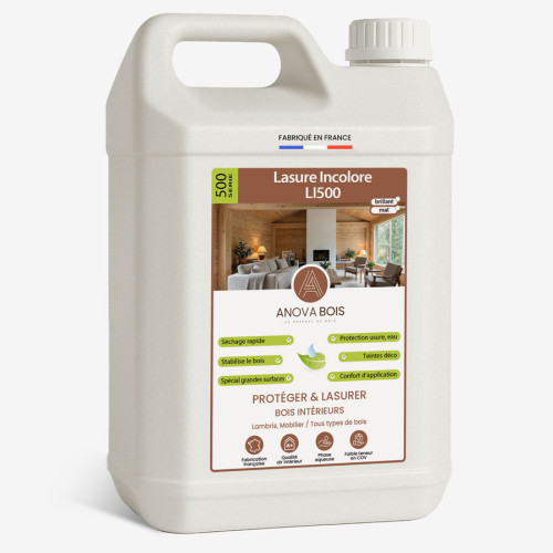 Lasure Incolore pour Bois Intérieur – LI500
