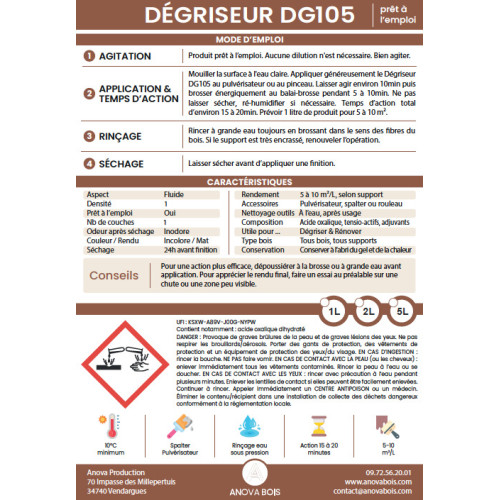Dégriseur professionnel pour terrasse en bois